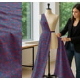 thumbnail image 5 of Soimoi Blue Cotton Voile Fabric Heart & Lips Women Print Fabric by the Yard 42 Inch Wide, 5 of 7
