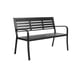 thumbnail image 1 of Banca para exterior Torino Estilo Industrial Color Negro GAIA Torino, 1 of 6