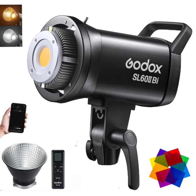 Lámpara LED de vídeo Godox SL60IIbi bicolor 75W 2800K-6500K