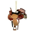 thumbnail image 2 of Western Cowboy Saddle Flat Pendant, Car Rearview Mirror and Backpack Hanging Ornament, Acrylic Decorative Charm for Holiday, Christmas and Everyday Use, 2 of 6