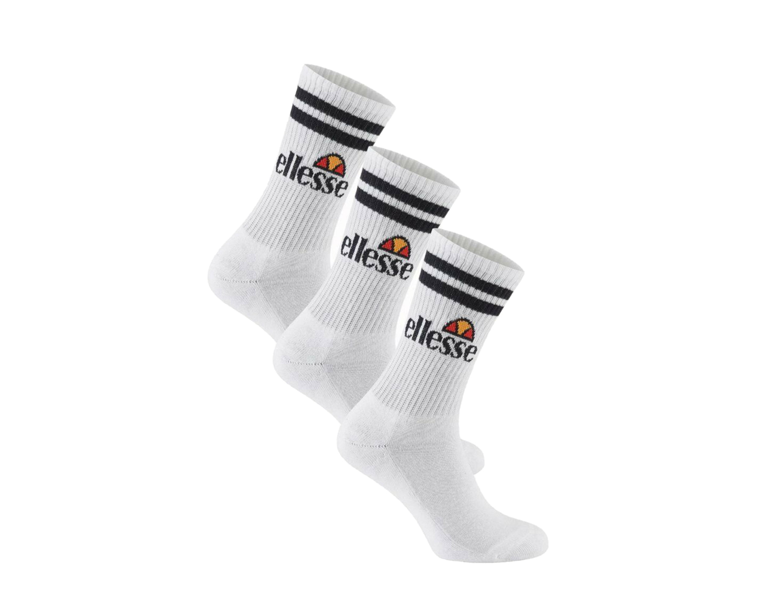 Pullo 3 Pack Socks White Socken ellesse 