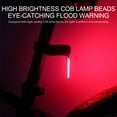 thumbnail image 4 of QHUDLV Bike Tail Light, USB Rechargeable LED Bicycle Lights Set, Cycling Safety Reflector Accessories for Cycling Night Riding Warning Road Busy Roads, 4 of 9