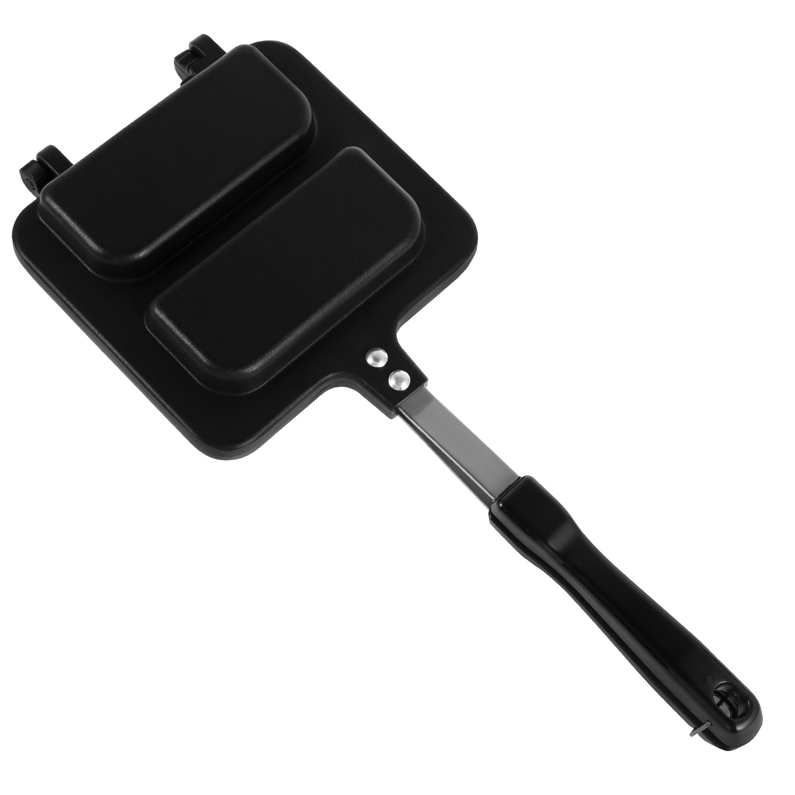 Wekvgz 2 Pcs Presse à Panini, Machine à Sandwich Double Face, Machine à Panini Carrée avec Poignée, Sûr, Détachable, Design Unique, pour Cuisines
