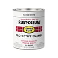 thumbnail image 1 of Pintura Rust-Oleum, antióxido, brillante, blanca a base de aceite, 946 ml, 1 of 1