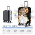 thumbnail image 6 of Haiem Sunflower Gnomes 4 Luggage Cover Printed Suitcase Covers for Luggage Elastic Washable Suitcase Protector Fits 18-32 Inch Luggage-Small, 6 of 9