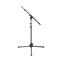 On-Stage MS500 Adjustable Mic Stand-Boom Arm, Portable, Foldable Design with Drawstring Travel Bag, Non-Slip Rubber Feet