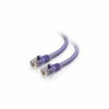 C2g 30ft Cat5e Snagless Unshielded (utp) Network Patch Cable - Purple