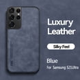 thumbnail image 4 of Decase Phone Cover for Samsung Galaxy S21 Ultra,PU Leather+Soft TPU Bumper Case,Shockproof Anti-Slip Anti-Scratch Cover,Compatible with Car Mount,Slim Case for Samsung Galaxy S21 Ultra,Lightgray, 4 of 5