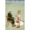 thumbnail image 2 of Bikaner, Ustad Murad 13x18 Black Ornate Wood Framed with Double Matting Museum Art Print Titled - Portrait of Marharja Jai Singh, 2 of 4