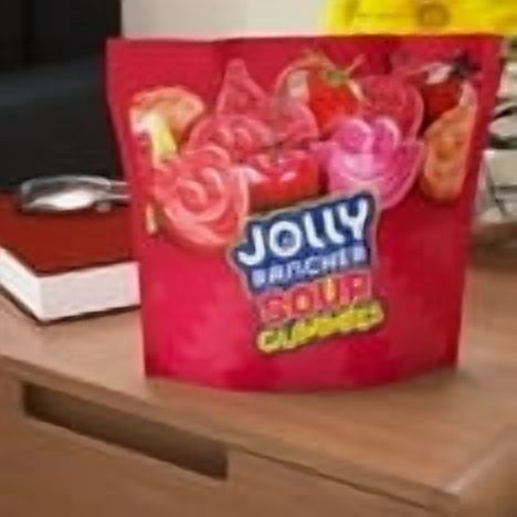 Jolly Rancher Sour Gummies Awesome Reds Assorted Fruit Flavored Candy, Bag 13 oz, 2 Pack