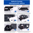 thumbnail image 4 of Toner Refill, 2 Pcs Toner Refill Powder  for E210 E230 E260 E350, 4 of 7