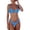 R312/Blue, variant on Vividxx Bikini Sets For Women Push Up Padded Bra Bandage Bikini Swimsuit Swimwear Bathing Summer Comfortable Beach Vacation Outfits