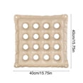 thumbnail image 3 of Cojín de aire inflable para silla de oficina, coche o casa: cojín ergonómico para aliviar la presión, protege la cadera y la cintura, cómodo para sentarse durante largas horas., 3 of 6