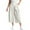 Beige-A1, variant on Lodgix Women's Culottes Linen Cropped Wide Leg Pants Elastic Waist Casual Palazzo Trousers with Pockets Black S