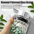 thumbnail image 3 of Foaming Hand Soap Dispenser, Bathroom Soap Dispenser or Lotion Dispenser for Kitchen, Refillable Clear Glass Dispenser, 3 of 8