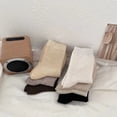 thumbnail image 5 of Oat strip stack socks solid cotton tube socks, 5 of 5