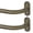 Antique Bronze-32''-46'' (2 Pack), variant on Curtain Rods 36-120 Inch  Antique Bronze Wrap Around Blackout For Windows 1 Adjustable Long Heavy Duty Room Darkening Window Rod Bedroom Sliding Door