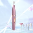 thumbnail image 2 of Lima de uñas eléctrica con 5 brocas para uñas herramienta de pulido para manicura y pedicura, 2 of 9