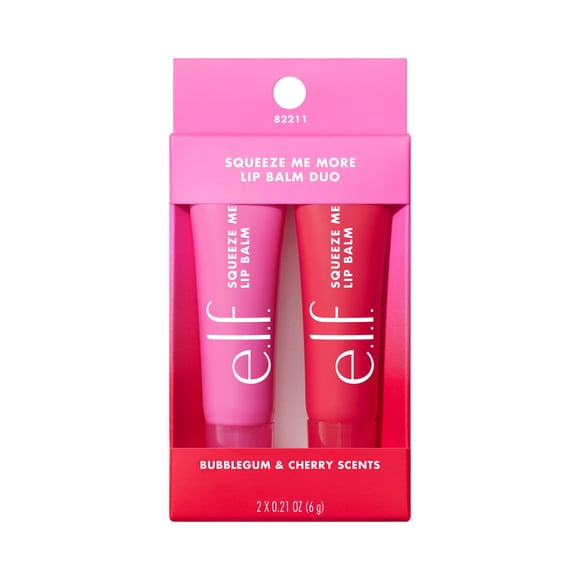 Bálsamo Labial e.l.f. Squeeze Me More Hidratante Cereza y Chicle