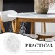 thumbnail image 3 of unbranded Mantel Claro Redondo Con Material PVC Resistente A Y Ajuste Elástico Para Mesas Decorativas, 3 of 8