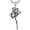 B.Nail Cross(Blood and Thorns), variant on Nail Cross Necklace for Men & Women 925 Sterling Silver Gothic Plated Black Nail Cross Pendant with 24+2 Inch Stainless Steel Round Box Chain Jewelry Gifts for Men & Women Christmas Birthday