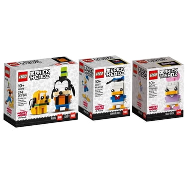 Lego Brickheadz Disney Pluto   Goofy (40378), Daisy Duck (40476) & Donald Duck (40377) Exclusive Bundle