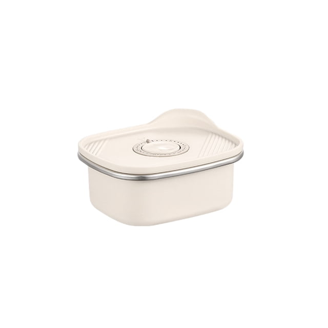 Recipientes de Almacenamiento de Alimentos Recipientes de Almacenamiento Sellados de Acero Inoxidable de Microondas Recipientes de Almacenamiento de Alimentos Herméticos