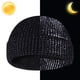 thumbnail image 1 of Gorro de punto reflectante unisex, cálido y aislante, de alta visibilidad, diseño moderno, para viajes al aire libre, función de seguridad, mezcla de lana resistente, para uso diurno y, 1 of 8