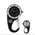 thumbnail image 5 of Waterproof Carabiner Quartz Pocket Watch With Compass, Portable Clock For Hiking And Camping Trips, 5 of 7