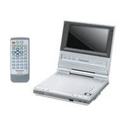 Panasonic DVD-LV50 - DVD player - portable - display: 5" - metallic silver