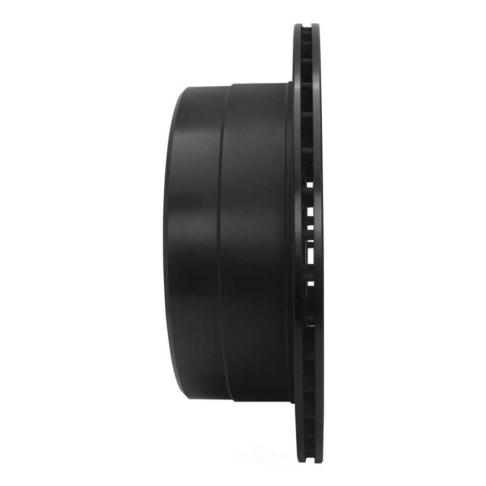 Dynamic Friction Company 633-76113R DFC Brake Rotor - Drilled And Slotted - Black