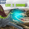 thumbnail image 4 of Juguete Dinosaurio con Sensores y Control Remoto con Luces y Sonidos gris Mediano Rm Regalomex, 4 of 4