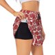 thumbnail image 1 of Balery Hearts Pantalones cortos deportivos para mujer con forro y dos bolsillos, elásticos, para entrenamiento, gimnasio, yoga-XX-Large, 1 of 7