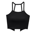 thumbnail image 1 of Bra for Women with Halter Neck, Removable Pads, Seamless Backless Design, Stretch Polyester Fabric, Body-Conforming Fit, for Daily Wear, 1 of 9