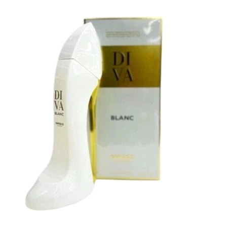 Diva Blanc Perfume for Women – Eau de Toilette Spray – 3.3 oz (100 ml) – Long-Lasting Soft and Elegant Fragrance
