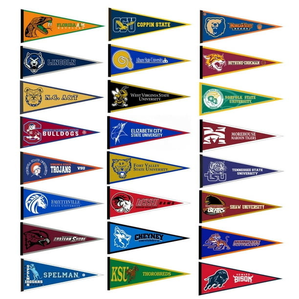 Hbcu Pennants Printable Printable Templates