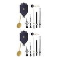 thumbnail image 2 of maskred 11 Pieces Wall Clock Movement Mechanism Replacement Tools Quartz Repair Shaft Black 2Set, 2 of 6