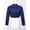 Navy Blue, variant on YEAHDOR Kids Girls Cropped Bolero Applique Shoulder Shrug Long Sleeve Open Front Cardigan for Flower Girls Party Dress