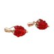 thumbnail image 1 of Pendientes de frambuesa roja para mujer, pendientes de frutas dulces de verano para vacaciones de damas. Semental, 1 of 9