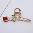 thumbnail image 1 of Pinzas en forma de garra para el cabello de Metal rosa, pinzas de tiburón grandes, pasadores antideslizantes para sujeción fuerte, accesorios de moda para rizado largo, grueso y fino, 1 of 5