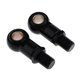 thumbnail image 5 of 2 Unids Negro Motocicleta Amortiguador De Choque De Aire Ojo Adaptadores Tornillos Conectores Piezas De Suspensión 14mm Macarena Amortiguador Adaptador de ojos, 5 of 5
