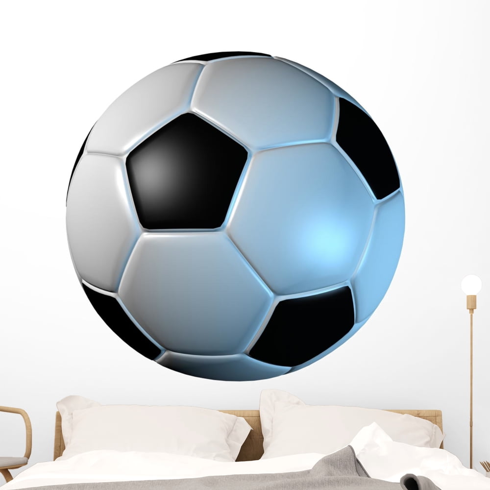 Soccer Wall Mural by Wallmonkeys Peel and Stick Graphic (48 in W x 47