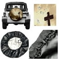 thumbnail image 5 of Religious Christian Spare Tire Cover,Universal Wheel Tire Cover for Trailer, RV, SUV, Truck,Camper and Many Vehicle,Weatherproof Tire Protectors, 5 of 10
