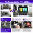 thumbnail image 2 of For Toyota Corolla 2009-2013 Android in Dash Car Radio Stereo WiFi SWC Backup Camera, 2 of 6