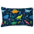 thumbnail image 5 of 2/3pcs Bedding Set with Bag Dinosaur Cartoon Pattern Children's Birthday Bedroom Gift,King (90"x104"), 5 of 6
