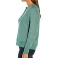thumbnail image 3 of GAP Women's Long Sleeve Henley French Terry Sweatshirt (Sagebrush Green, XS), 3 of 4