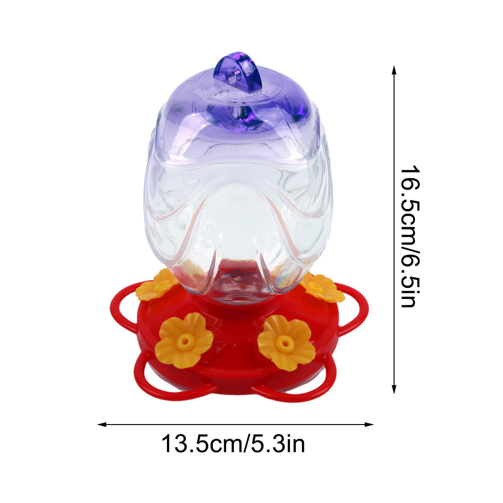 Wild Bird Feeders,Bird Feeders for Outdoors,Glass Feeder Stained Glass Hummingbird Feeder Feeder,Window Bird Feeders for Outdoors,Bird House Pole for Garden Yard Decoration