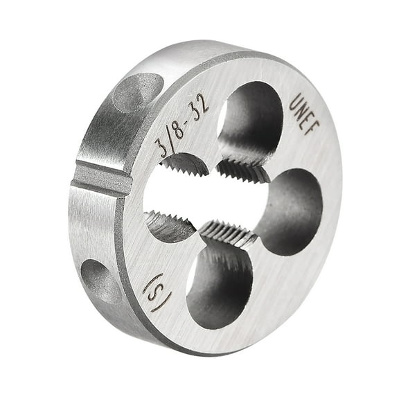 Uxcell 3/8-32 UNEF Alloy Tool Steel Machine Thread Round Threading Dies