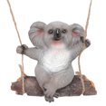 thumbnail image 1 of Animal Statues Decoration, Synthetic Resin Hand Painted Swing Koala Sculpture Weather Resistant  Finish Protective Coating  For Home For Patio, 1 of 8