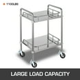 thumbnail image 5 of VEVOR 8" x 2" Casters Scaffolding Swivel Rubber Zinc Coating Flexible Scaffold, 5 of 9
